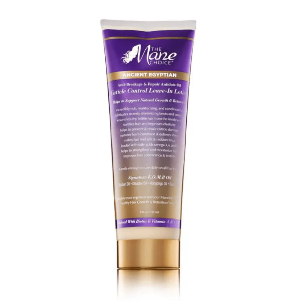 The Mane Choice Ancient Egyptian Anti-Breakage and Repair Antidote Cuticle Control Leave-In Lotion 236ml - Imagen 1